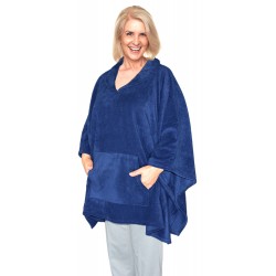 Poncho en tissu polaire...