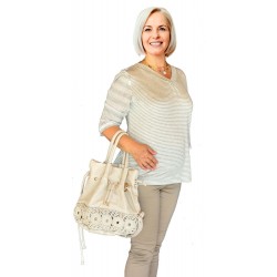 Pullover mit V-Ausschnitt...