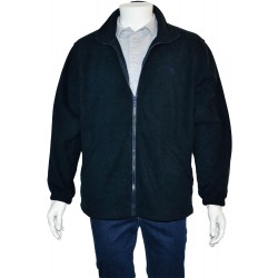 Fleece Jacke mit zweifacher...